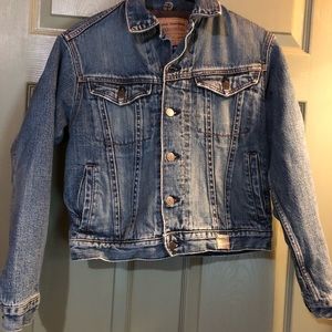 Abercrombie Youth Lined Jean Jacket (L)